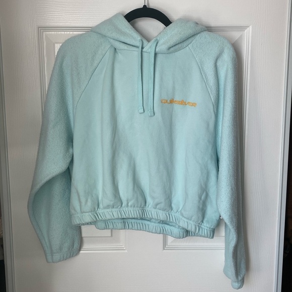 Quicksilver High Winter Womens Crop Hoodie - Picture 4 of 8